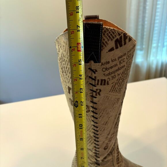 Rare Signature Donald J Pliner Women's Gysell-H3 Western Tall Boots Size 8.5‎ B - Picture 14 of 15